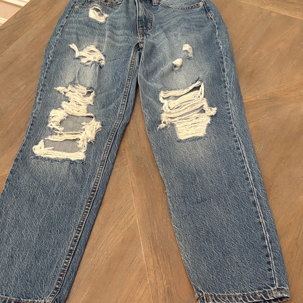 Aeropostale Classic Blue Mom Jeans